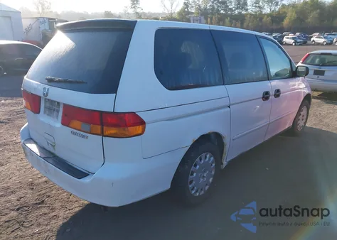 2002 Honda Odyssey Lx из США, поврежденный, VIN 2HKRL18572H509884